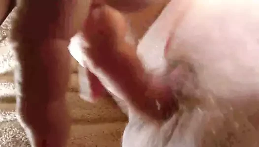 Benim küçük horoz closeup parmaklı !!!
