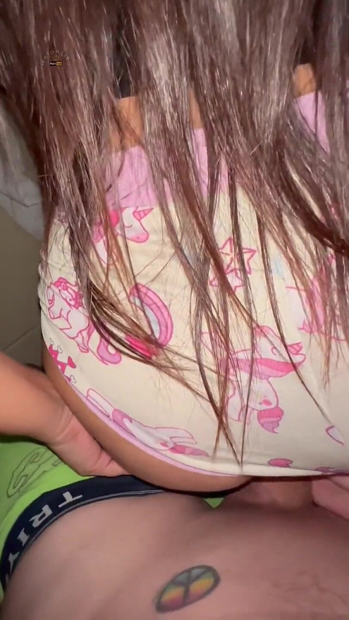 Fucking Busty Arab Teen on the Stairs