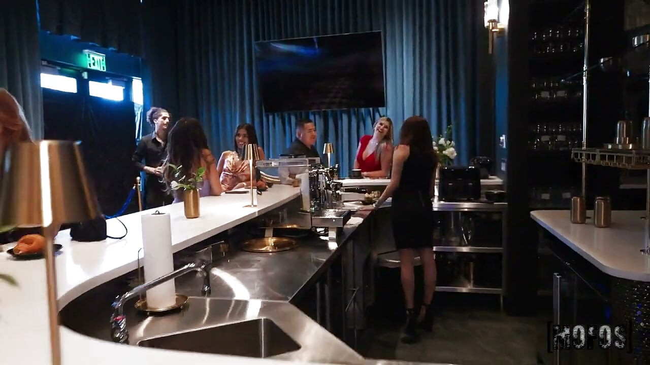 Lets Post It - Hotel Bartender Get Pounded in the Bathroom POV