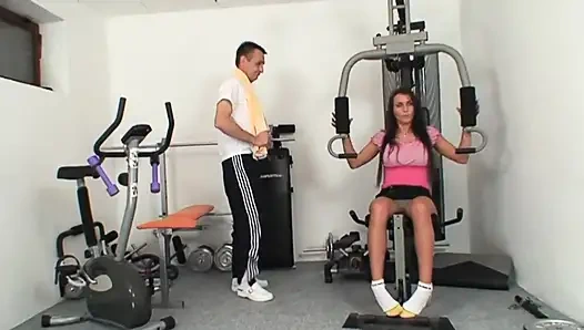 A big cock for a young sexy teen
