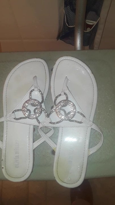 white sandals pissed for McMule again