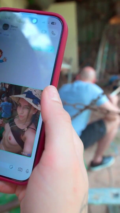 VIP4K. What could be better than having Sex with Daddy on the swing set in the backyard? | Clip 1