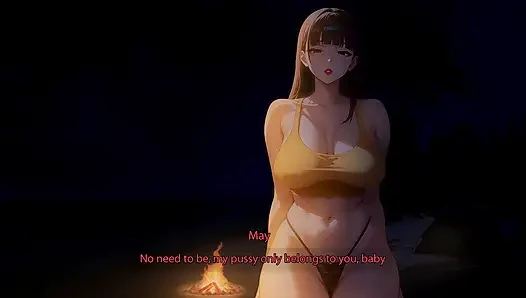 Ateşli evli kadınlar garip istiyor - kocalarını kart oyunlarına baştan çıkarıyor - bölüm 2