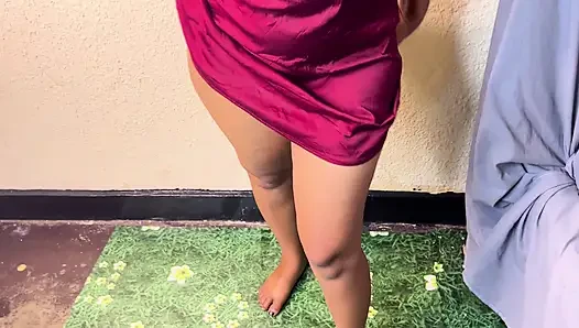 Ebony Masturbating