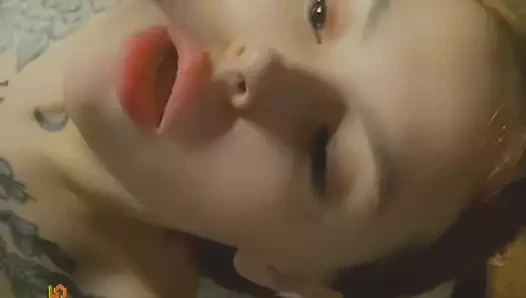 Private gf homemade facial