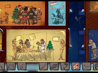 Ajunul Crăciunului în Metropolis - joc porno hentai de Crăciun ep.1