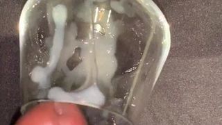 Sperma på glas
