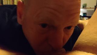 blow and cum for first time by dirtyoldman100001