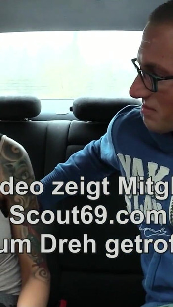 Memorable moment from "CAR SEX WITH STRANGER WITH QUICK CONDOM CUMSHOT FOR GERMAN TEEN"