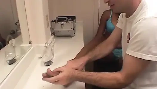 Schwarze und weiße muschi ficken, footjob, fußfetisch