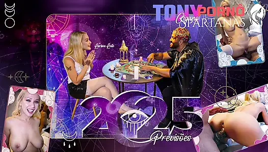 Hot Blonde Goes To Naughty Gypsy To Find Out New Year's Predictions