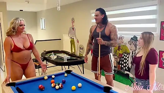 Nina Has Fun with Stepdaughter and Boyfriend