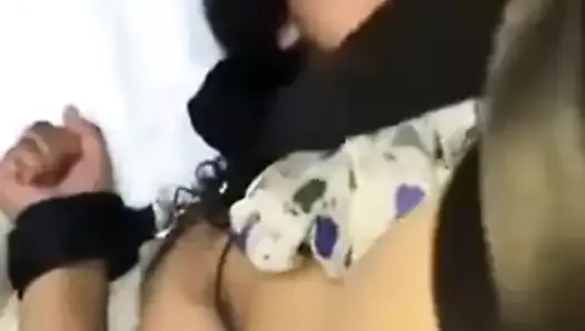 Desi girl submissive sex by bf using sex toy