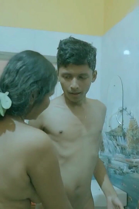 Hot Sex with Step Mom in Bathroom