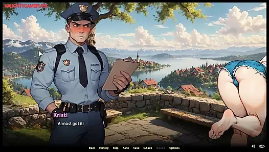 Sex with a Cock Hungry Blonde Girl and Her Man They Got Caught - Moonripple Lake 01 By BCG