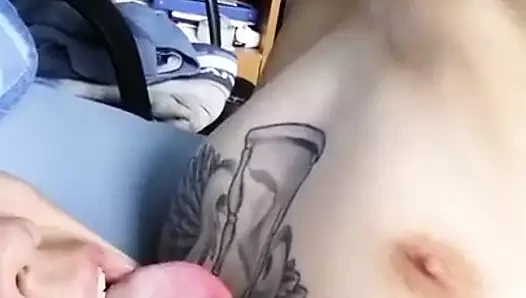 cumming içinde benim ağız
