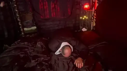 Part 2:- Queen Vampire Turns The Priest into a Cock sucking Whore.