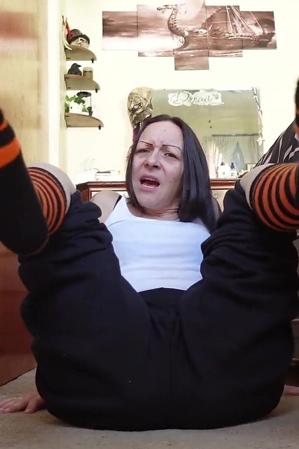 Toe Sock Tease