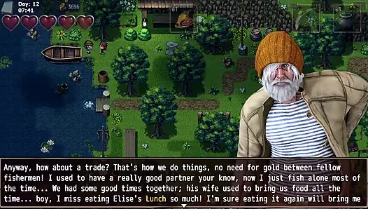 Ibu seksi temanku menungguku dengan lingerie.