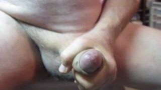 68yrold ​​Opa &amp; 28 reifer Penis schließen ungeschnittenes Wichsen
