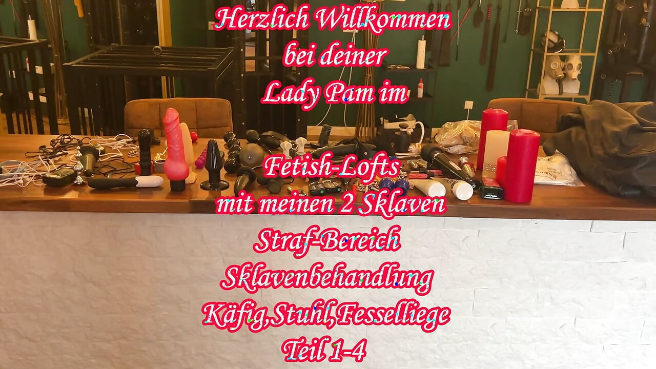 Hot Fetish Session with Dominant Babes and Submissive Stud