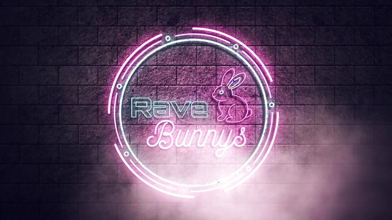 Kyla j lidah richard glaze dalam ritual neon rave!