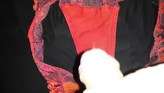 Cum sırılsıklam külot