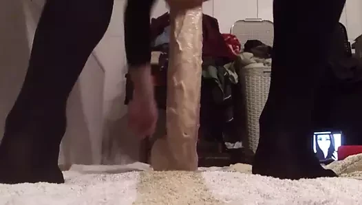 Köle içinde iffet var eğlence ile dildos