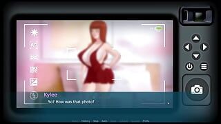 Sexnote - все сексуальные сцены табу хентай игры, порноплей эпизод 10, огромный камшот на лицо ее сводной сестры рыжего