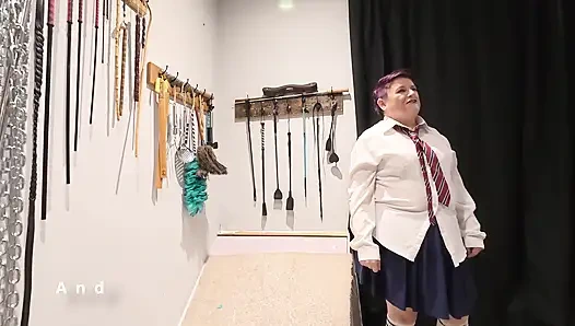 Die schmutzige schlampe der lehrerin bekommt doppeldominanz teil 1