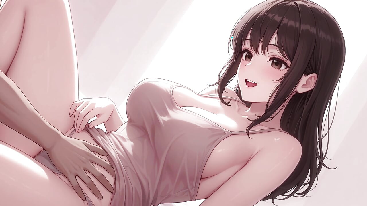 My friend asked me to jerk off to her and cum on her