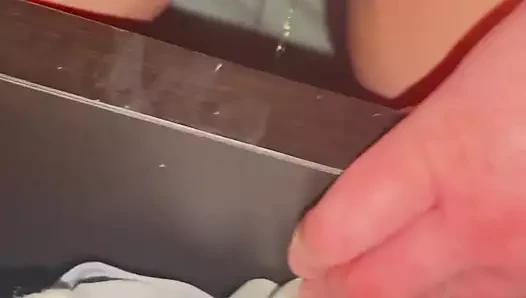Pissing around my friends place
