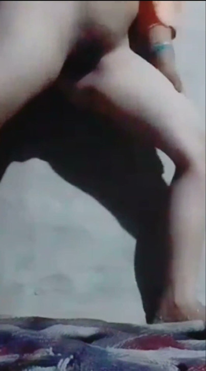 The hot girl is having a lot of fun while masturbating, pressing her breasts and caressing her nipples, she is getting orgasm an | Clip 2