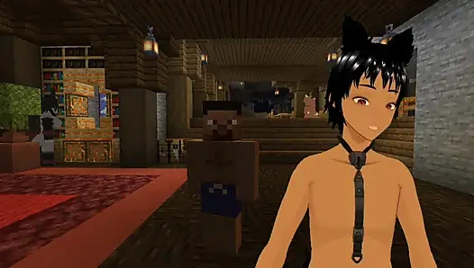 Minecraft Sexcraft The Jenny Mod  - Seeing what Cassie has to offer with her massive tits