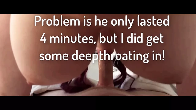 Deepthroating my friend (for real this time)