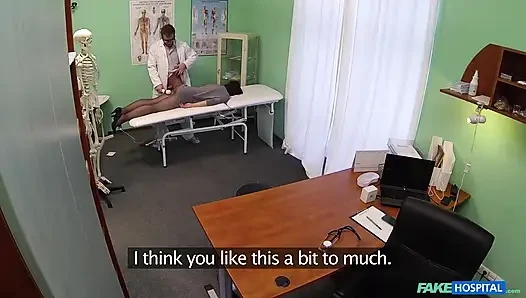 Brunette Turns a Massage Tool Into a Sex Toy