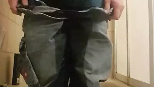 pee in jeans