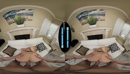 LETHAL HARDCORE VR - Sexy Blonde RIVER LYNN Pounded in Pantyhose
