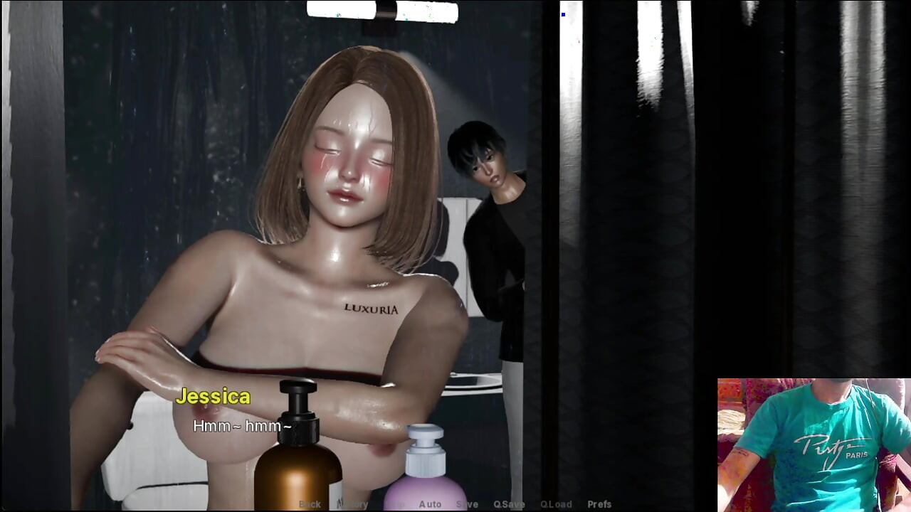 Eu encontro minha vizinha gostosa tomando banho na minha casa e ela chupa meu pau Regressor # 1