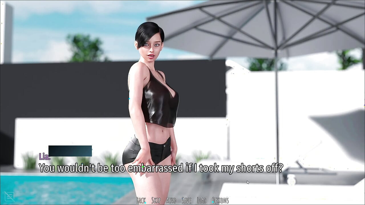 Stepsister Seduce Her Stepbro While Eating Pizza Near Pool Showing Her Boobs And Pussy