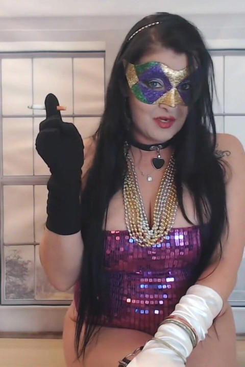 Mardi Gras 보상 연기 노예