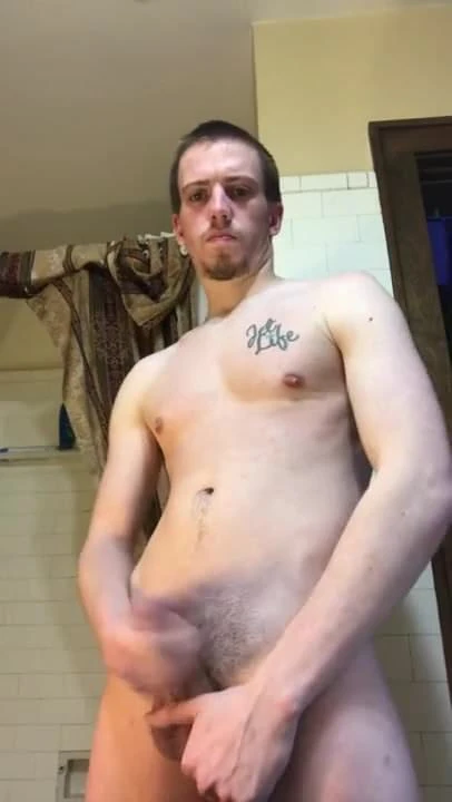 Lance Cage Slave Jerking Off for You