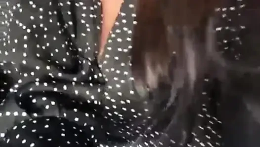 My new stepmom's huge tits
