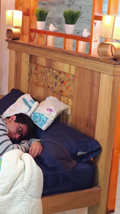 CUCKOLD! Stepbrother masturbates while watching his stepsister having sex! He fucked her too! | Clip 2