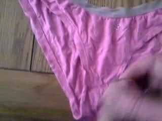 wifes pink panties