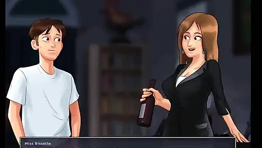 Kisah musim panas: mahasiswi ini ngentot sama profesor perancisnya di kantor ep 120