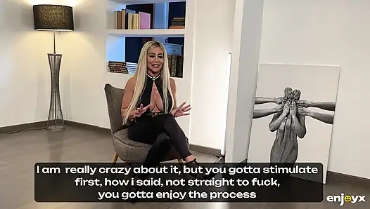 Egg Hunting. MILF in Easter Bunny Costume Orders a Young Fuckboy