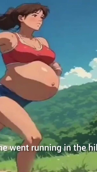 SFW Pregnant woman Cartoon Hentai Animation | Clip 1