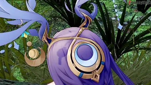 Lauma hot sambil bugil - genshin impact