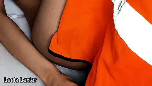 Desi indian Bhabhi fucked by her warehouse co-worker in hotel room after work hindi audio